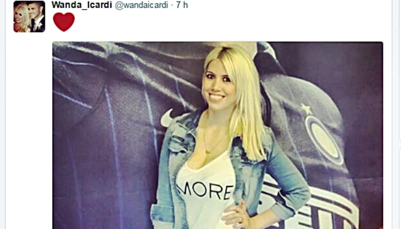 Calciomercato Inter, il tweet di Wanda per Icardi