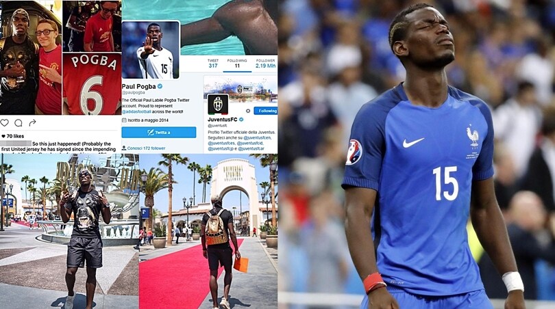 Calciomercato, Pogba si diverte sui social e firma maglia United