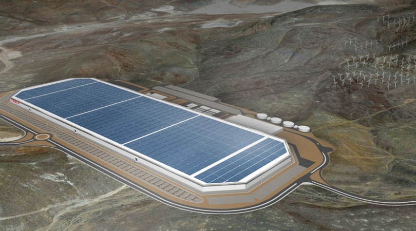 Tesla, svelata la Gigafactory da 5 miliardi