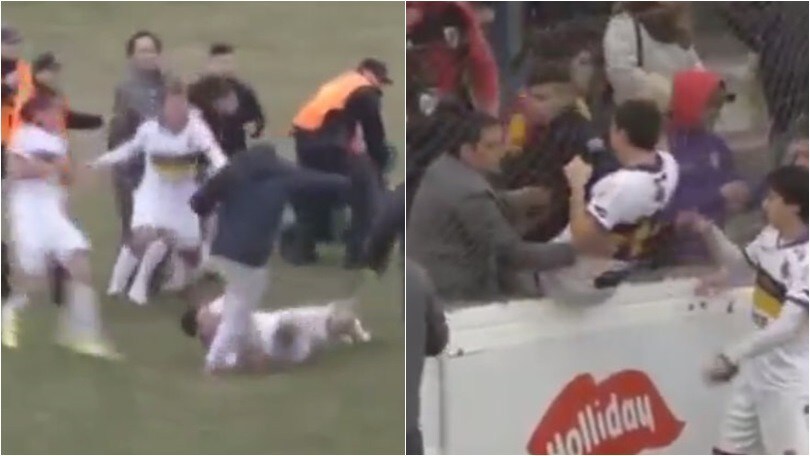 Argentina choc: tifosi violenti, i calciatori fuggono dal campo