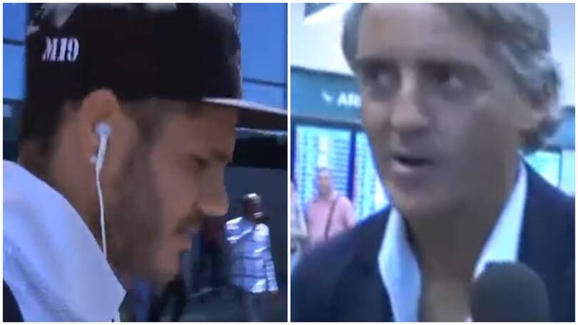 Calciomercato Inter, Icardi non risponde sul futuro. Mancini: «Meglio tacere»