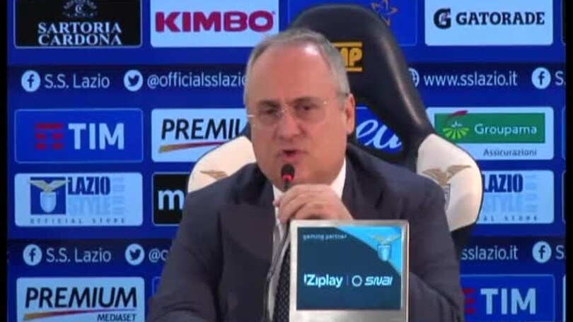 Lotito: "Stiamo ristrutturando la società"