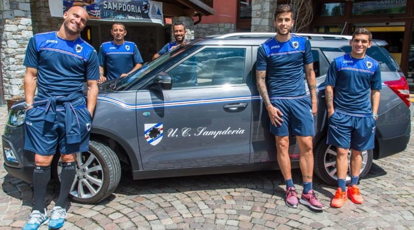 Sampdoria e SsangYong ancora insieme in Serie A