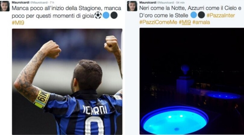 Mauro Icardi: «Pazza Inter amala». Addio Napoli?