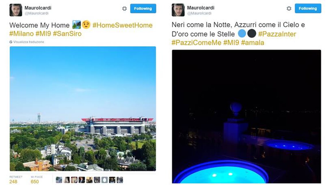 Calciomercato Inter, Icardi: «Casa dolce casa»