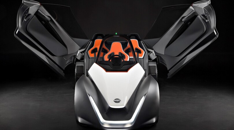 Nissan BladeGlider, l'elettrica "aliante" per le Olimpiadi: foto