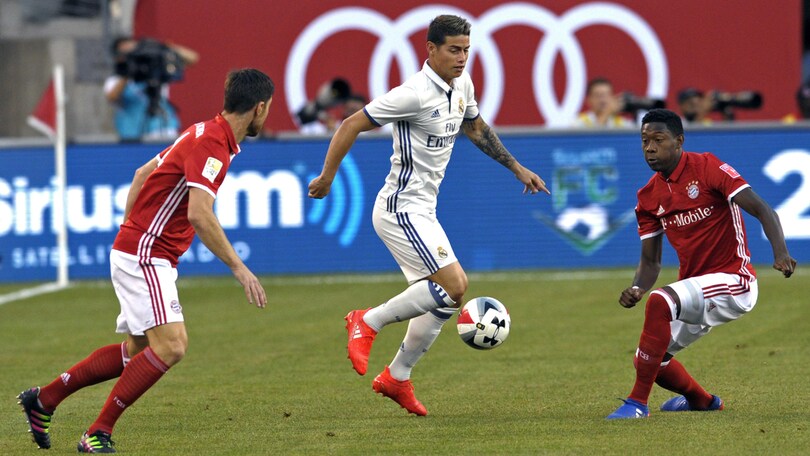 Calciomercato, «il Manchester United non molla James Rodriguez»