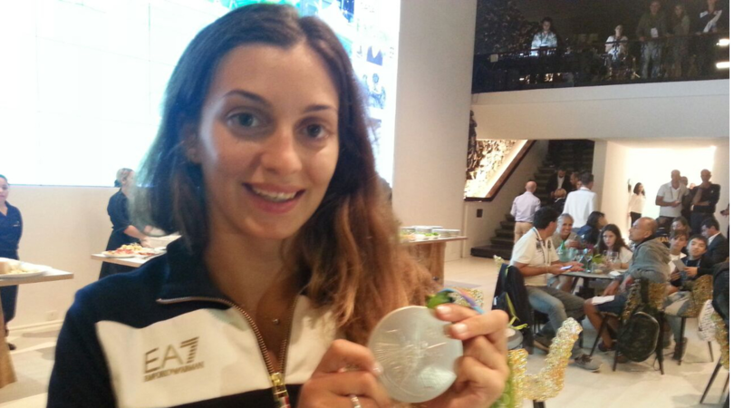 Olimpiadi Scherma, Fiamingo riceve l'abbraccio di Casa Italia