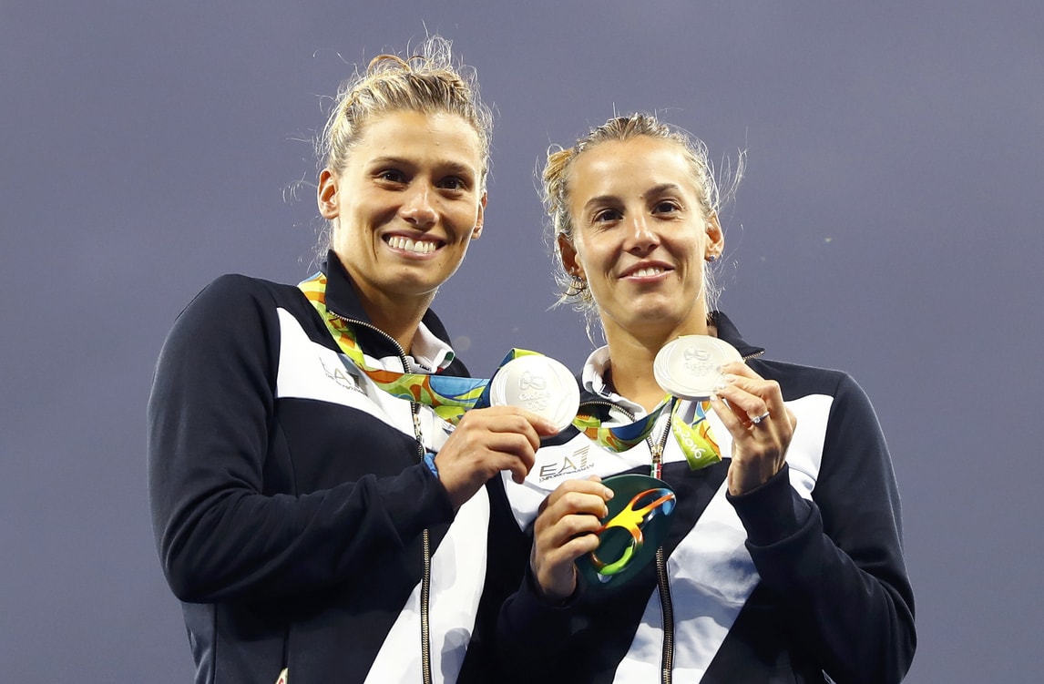 Rio2016: Tuffi. Argento Sincro per Tania Cagnotto e Francesca Dallape'
