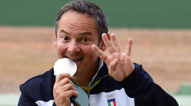 Tiro a Volo, Trap: Pellielo è medaglia d'argento