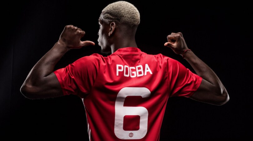 Juventus: Pogba e le prime foto con la maglia del Manchester United