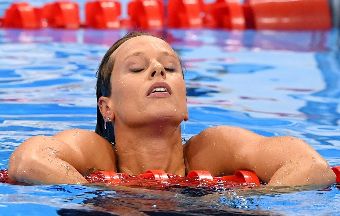 Nuoto, Pellegrini terza a sorpresa nei 100 dorso