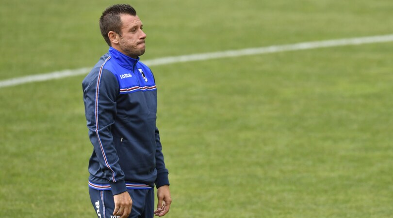 Sampdoria, Cassano sogna l'Entella
