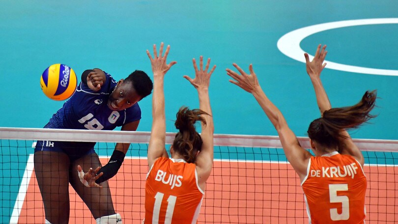 Volley: Rio 2016, per l'Italdonne è notte fonda, 0-3 dall' Olanda