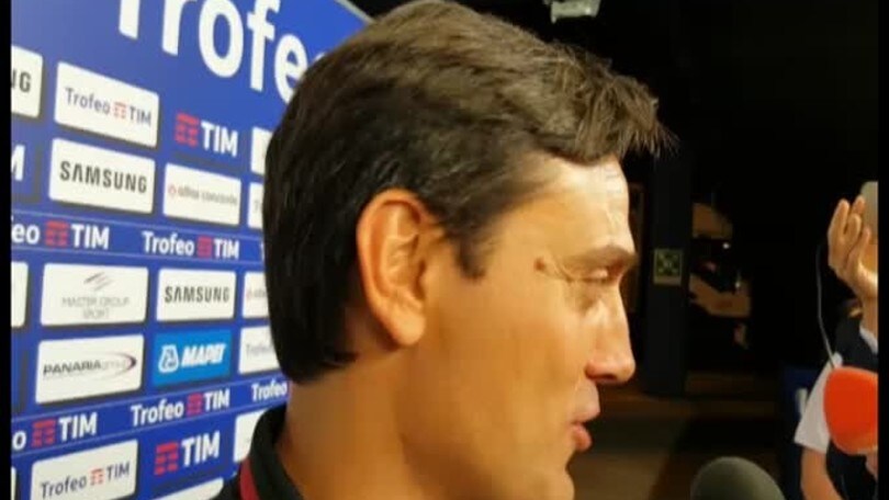 Montella: "Bacca? Ottima gara"
