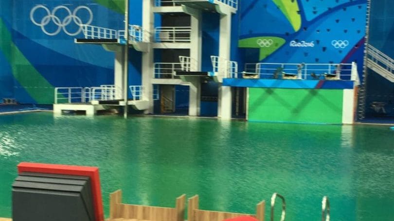 Rio2016: Tuffi. Ancora problemi d'acqua, chiusa piscina "Maria Lenk"