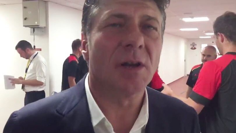 Mazzarri, l'inglese è ancora un problema