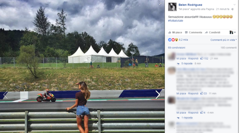 MotoGp Austria: Belen da Iannone e lui centra la pole! Poi Rossi e Dovizioso