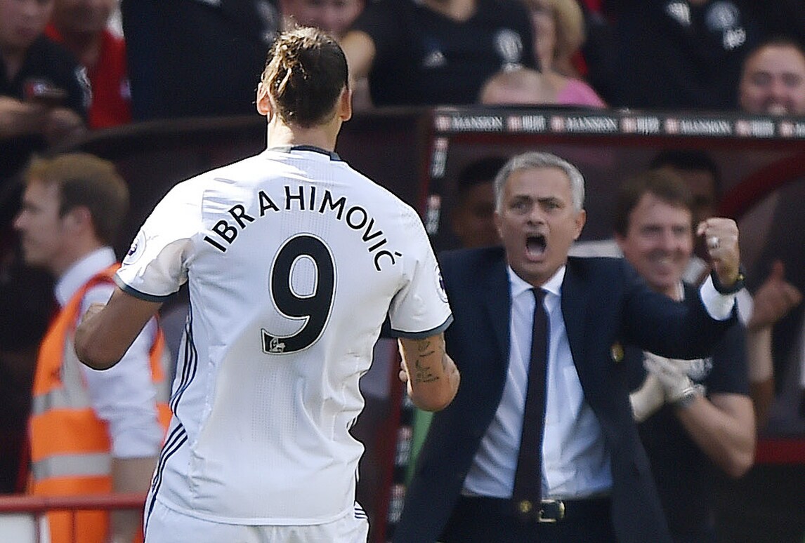 Premier League, Manchester United ok alla prima: Mata, Ibra e Rooney stendono il Bournemouth