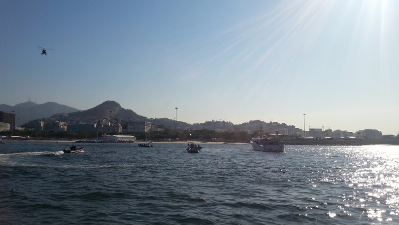 Olimpiadi, lo show del windsurf a Rio