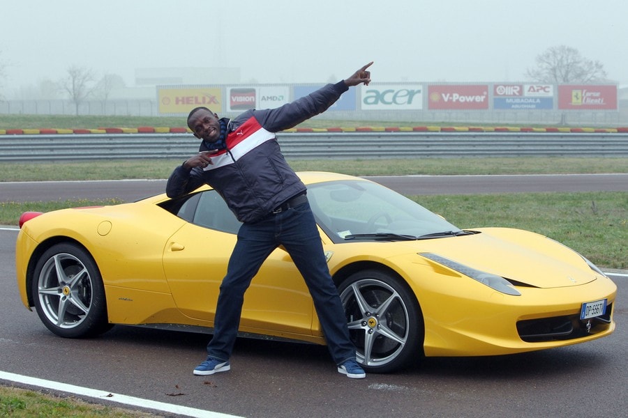Usain Bolt, il ragazzo d'oro che ama le supercar: foto