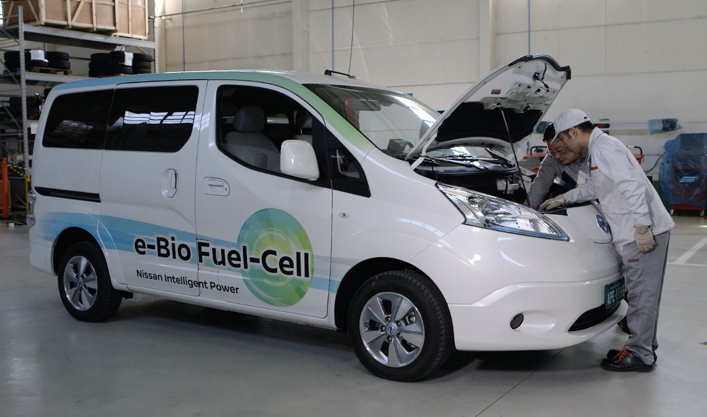 Nissan presenta la propulsione elettrica alimentata dal bioetanolo