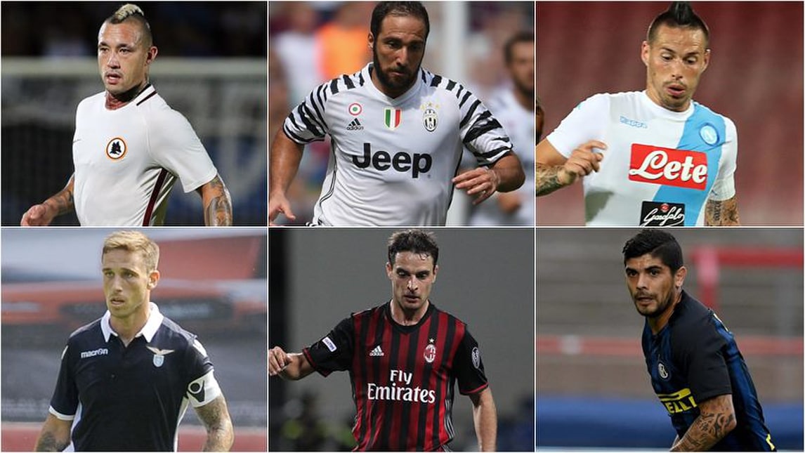 Tutti i titolari della Serie A squadra per squadra