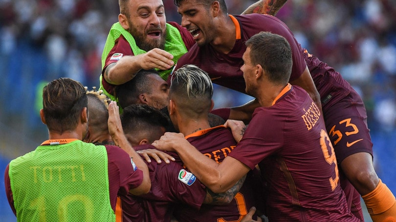 Serie A, Roma-Udinese 4-0: Perotti, Dzeko, Salah, i giallorossi partono bene