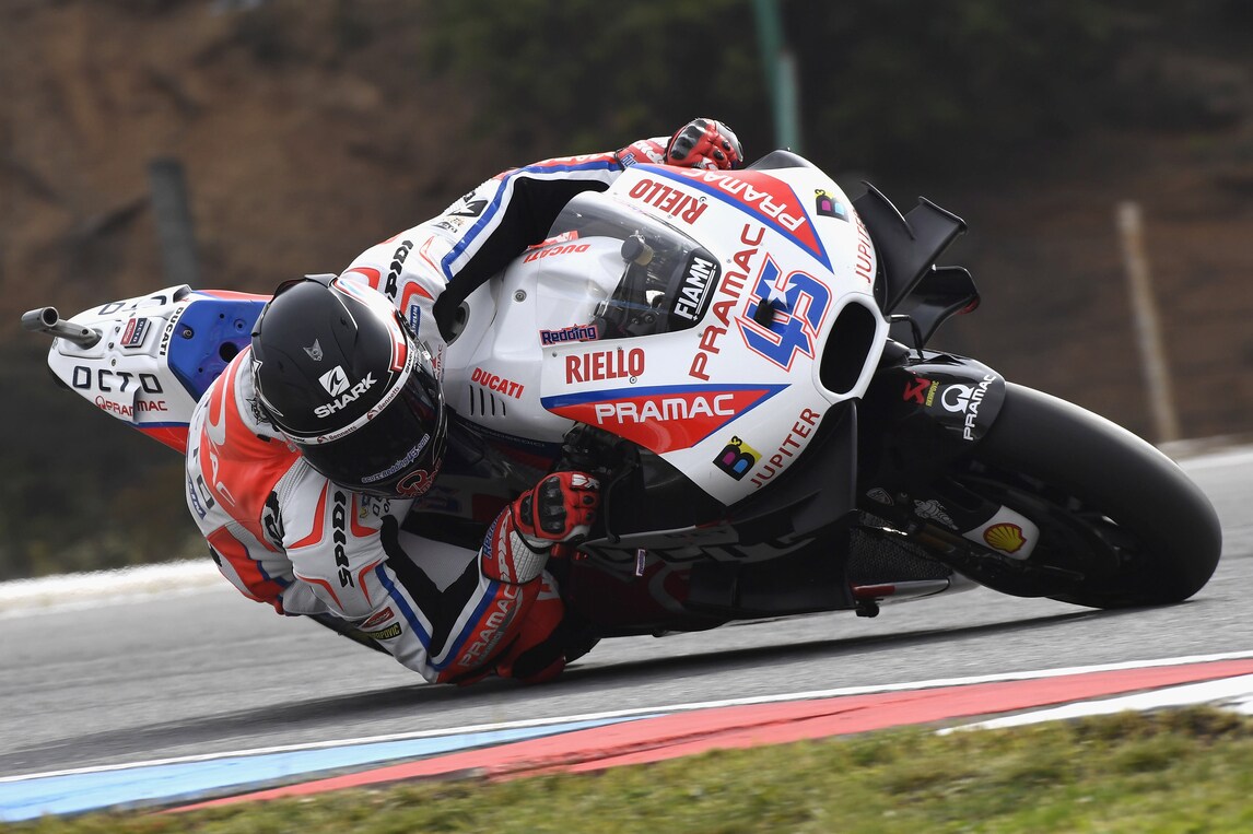 MotoGp Brno, Redding primo nel warm up