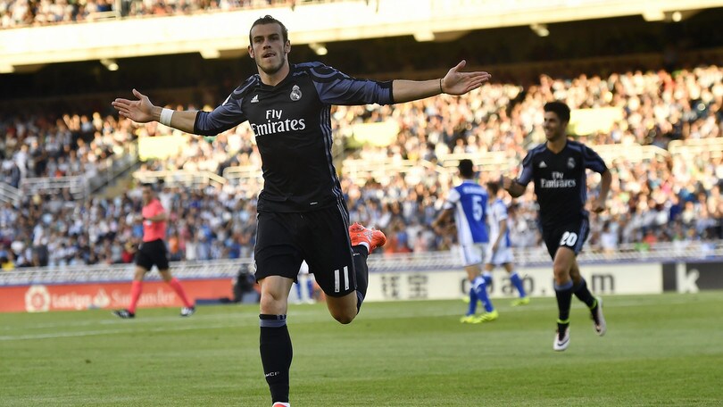 Real Sociedad-Real Madrid 0-3: Bale fa doppietta!