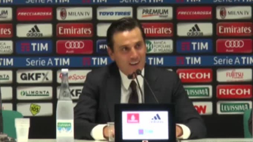 Montella: "Di Mihajlovic infastidisce solo il profumo"