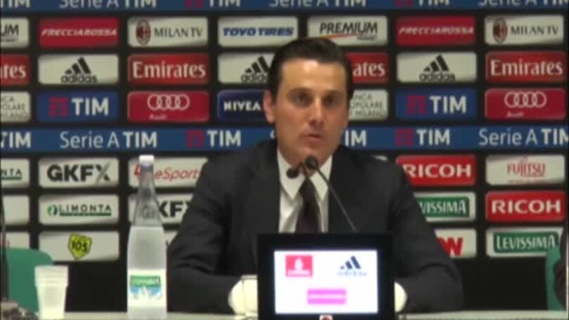 Montella: "Inizialmente Bacca non mi ha capito"