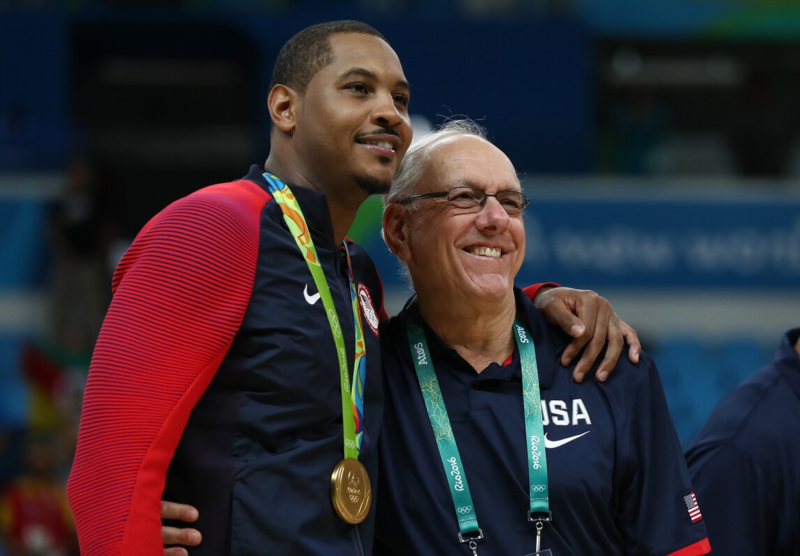 Basket, l'addio di Anthony e Coach K