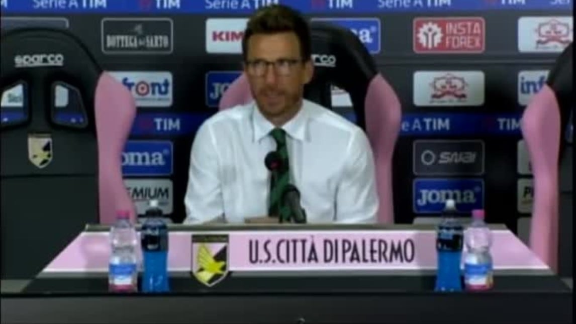 Di Francesco: "Ho visto una grande squadra"