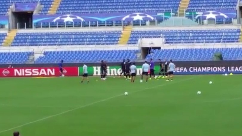 Champions League, il Porto in campo all'Olimpico