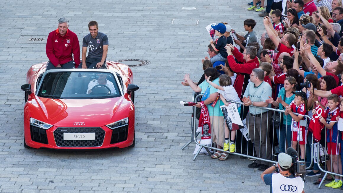 Audi mette in moto il Bayern di Ancelotti: foto