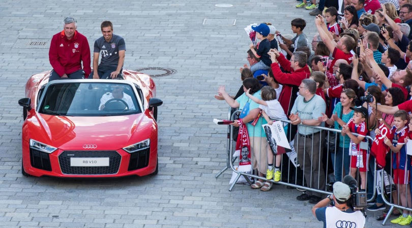 Audi mette in moto il Bayern di Ancelotti: foto