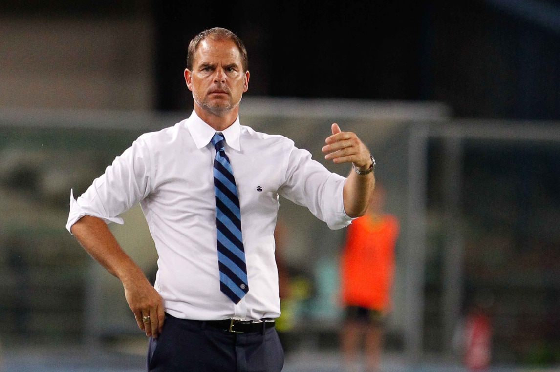 Inter, De Boer fiducioso: «La situazione migliorerà»