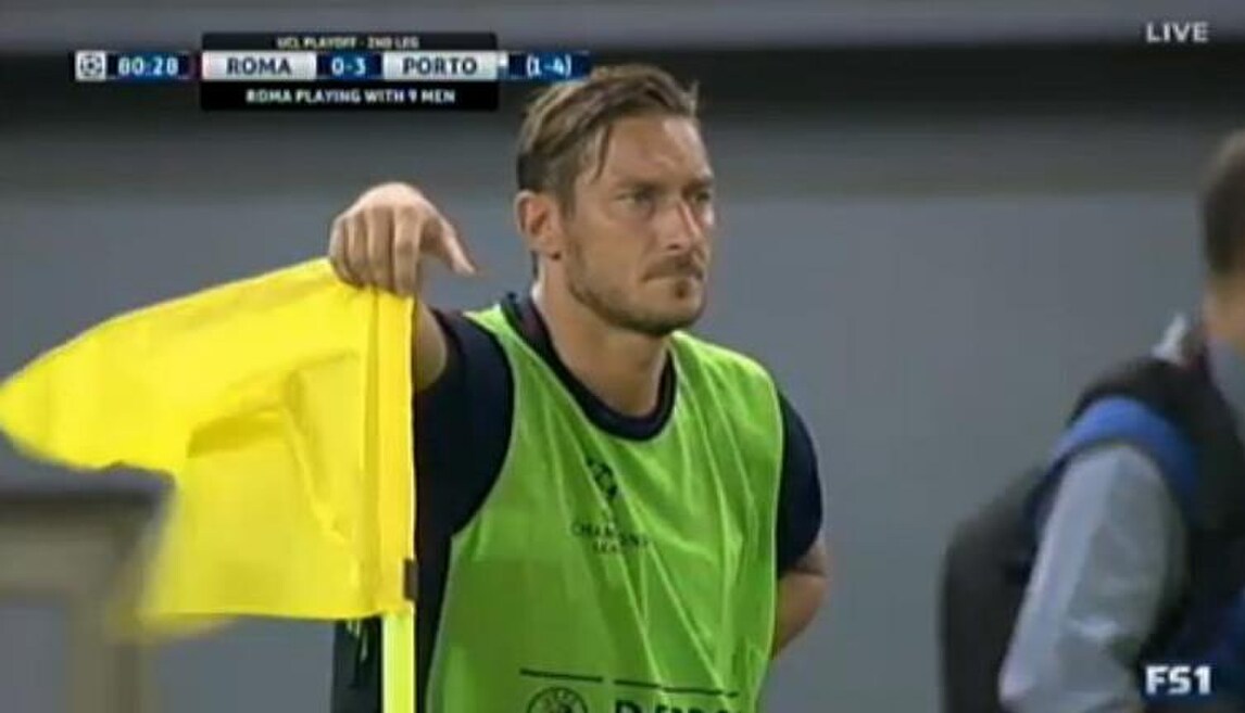 Roma: Totti, l'addio alla Champions è troppo amaro