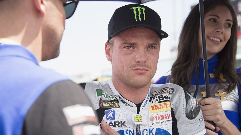MotoGp test Brno, Lowes in pista con la Yamaha