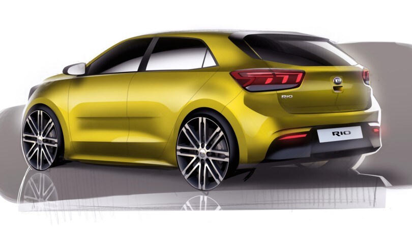 Kia Rio, prime immagini della quarta generazione