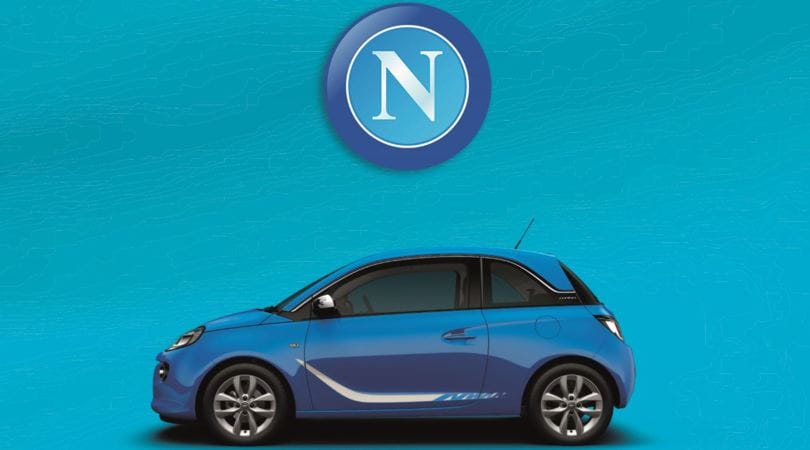 Opel nuovo sponsor istituzionale del Napoli