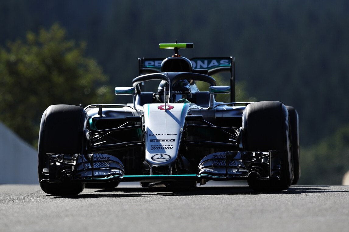 F1 Belgio, doppietta Mercedes nelle prime libere