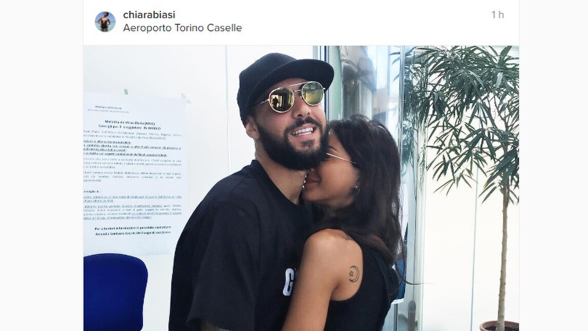 Juventus, Zaza a Londra. E la fidanzata lo saluta sui social