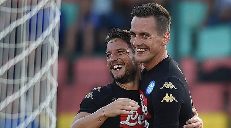 Napoli-Milan in diretta alle 20.45. Le formazioni ufficiali