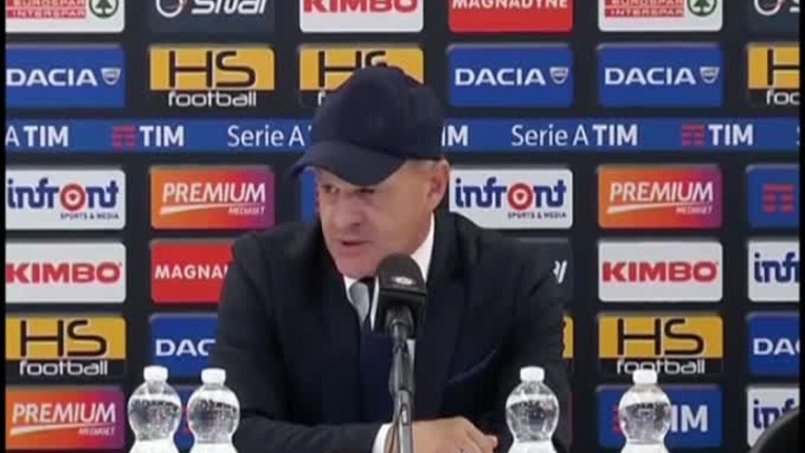 Iachini: "Non del tutto contento, ma siamo sulla buona strada"