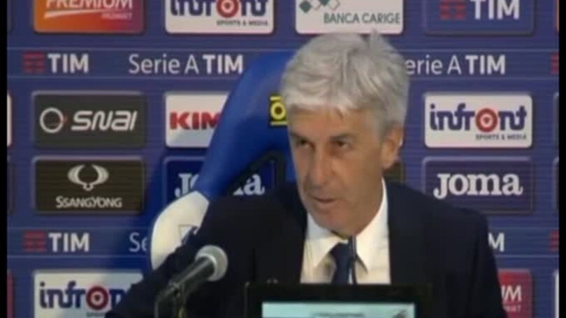 Gasperini: "I complimenti ai ragazzi vanno fatti comunque"