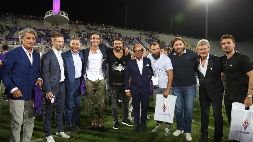 Fiorentina, da Antognoni a Dunga e Riganò. La grande festa dei 90 anni