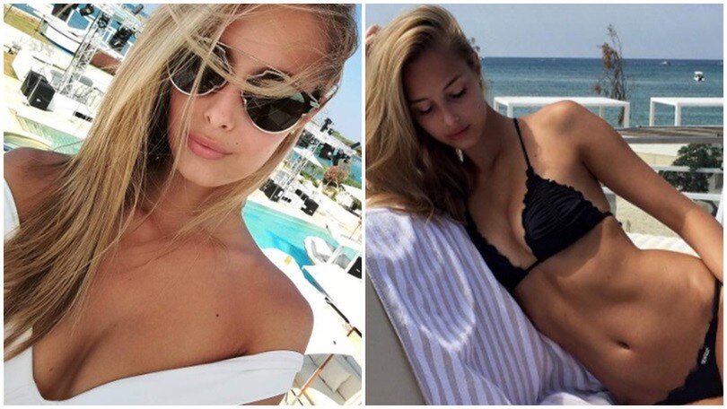 Pellè e Viky Varga, la vacanza in Puglia è hot