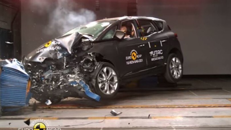 Renault Scénic, 5 stelle ai crash test EuroNcap